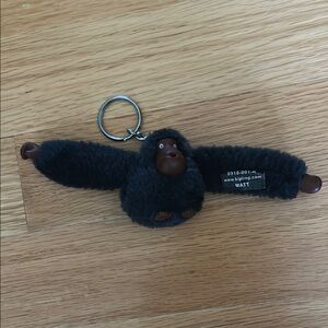 Kipling Black Monkey Keychain